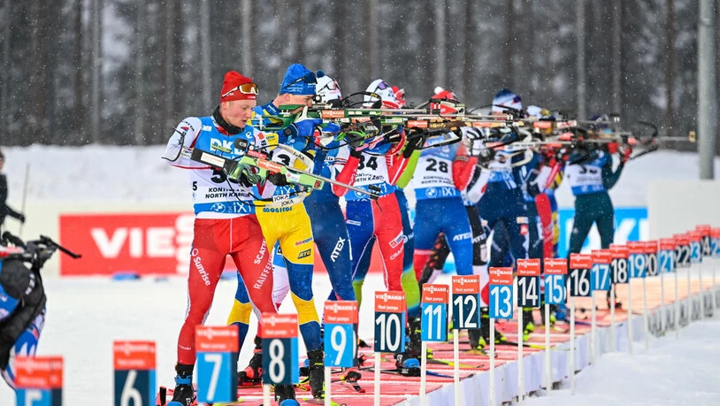 Im Einsatz:  Die Biathletinnen und Biathleten gastieren in Hochfilzen.