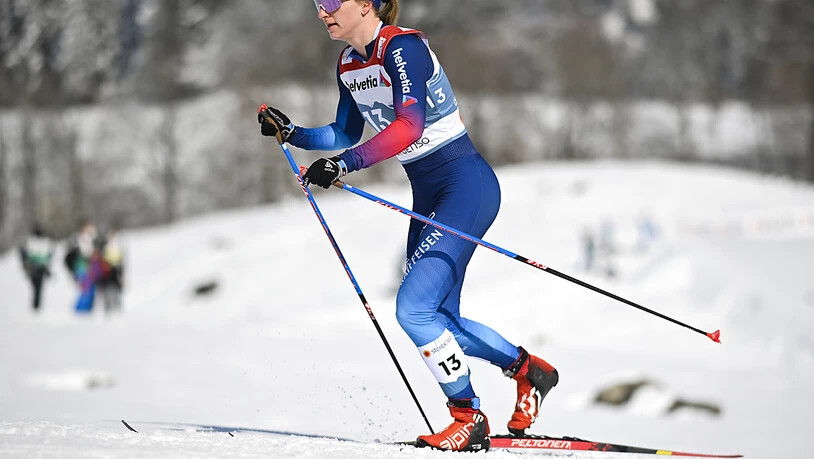 Bergauf nun viel effizienter: Nadine Fähndrich. (Archivaufnahme)