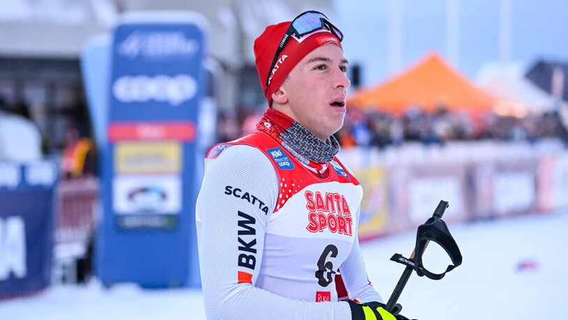 Absage: Valerio Grond aus Davos ist erkältet und muss den Langlauf-Weltcup in Davos auslassen.
