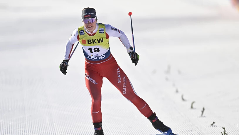 Mit Zug im Schritt: Nadine Fähndrich gibt auf der Zielgeraden nochmals alles.