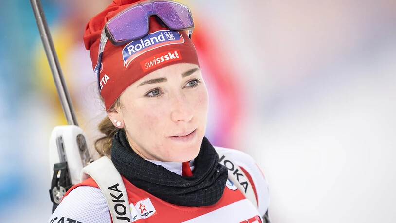 Treffsicher: Aita Gasparin egalisiert mit Platz 12 im Sprint von Pokljuka ihr Saisonbestresultat.