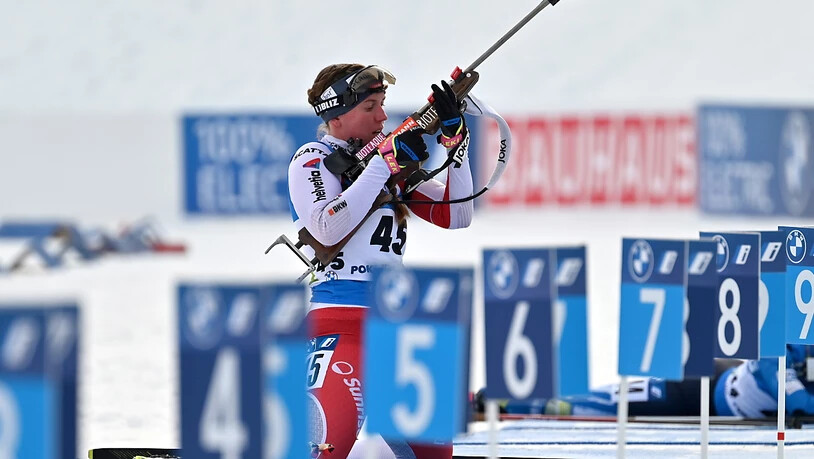 Lena Häcki-Gross verfehlt zwei von 20 Scheiben