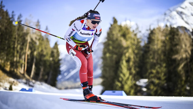 Nicht ganz vorne dabei: Lea Meier muss sich mit Rang 32 zufrieden geben. 