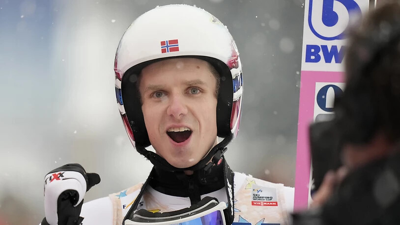 Ballt die Faust: Der Sieger Halvor Egner Granerud.