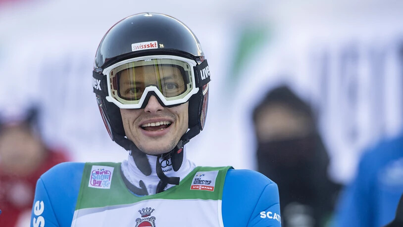 Gregor Deschwanden findet im Sport das Lachen wieder: Es geht aufwärts. (Archivaufnahme)