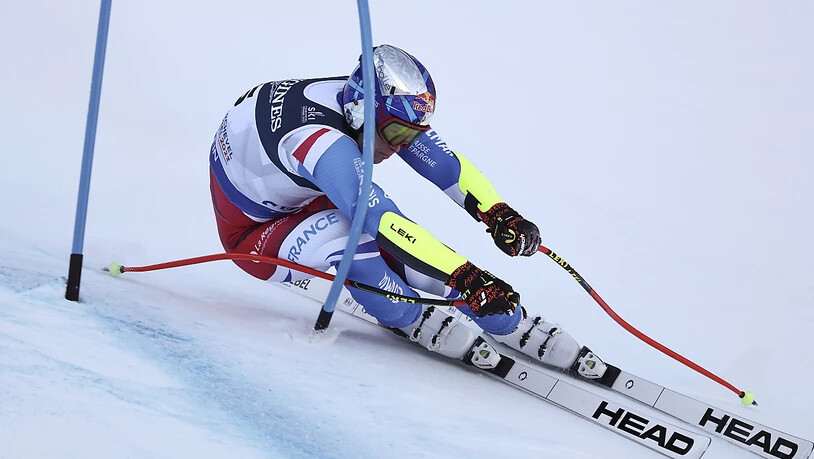 Alexis Pinturault glänzt mit der Bestzeit im Super-G - und behauptet sich später im Slalom