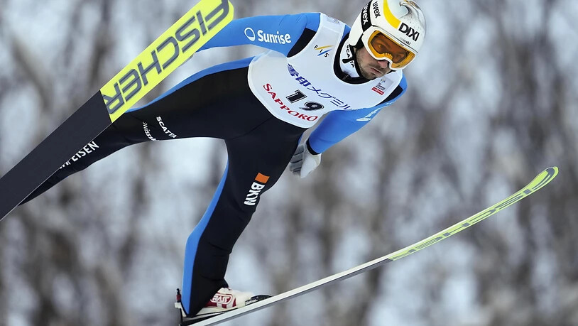 Killian Peier segelt in die Tiefe. (Archivaufnahme)