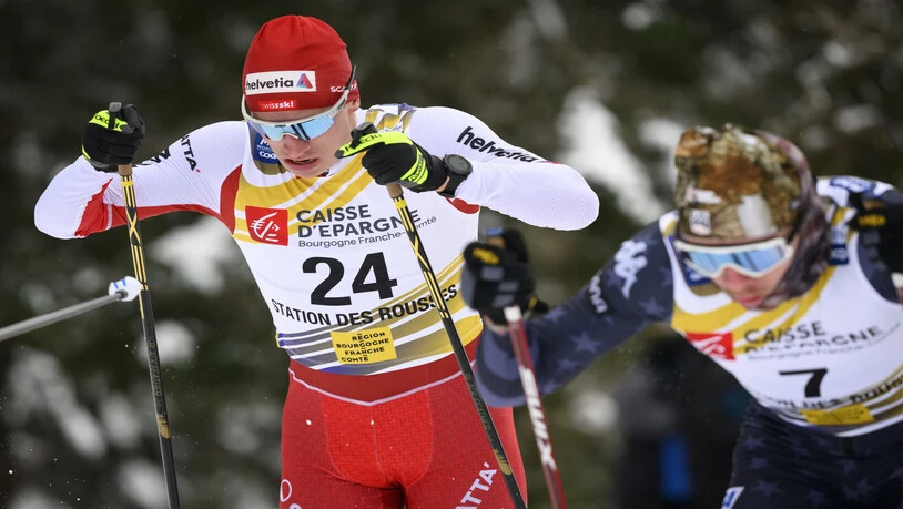 Angeschlagen: Valerio Grond verpasst den Einzelsprint, könnte aber am Wochenende um die Medaillen laufen. 