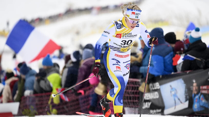 Fähndrichs vermutlich härteste Konkurrentin im Sprint: die Schwedin Jonna Sundling