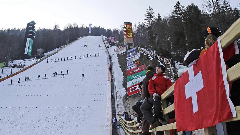 Mekka des Skisprungsports: Planica lockt immer auch viele Fans aus dem Ausland an