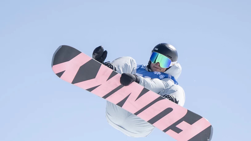 Nicolas Huber in luftiger Höhe