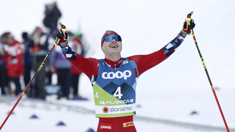 Simen Hegstad Krüger holt in Planica zum zweiten Mal Gold