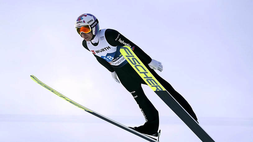 41 Jahre alt, aber immer noch bester Schweizer: Simon Ammann in Planica