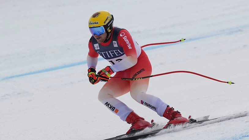 Niels Hintermann wird als zweitbester Schweizer Sechster