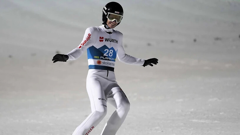 So là là: Gregor Deschwanden büsste im zweiten Durchgang acht Plätze ein