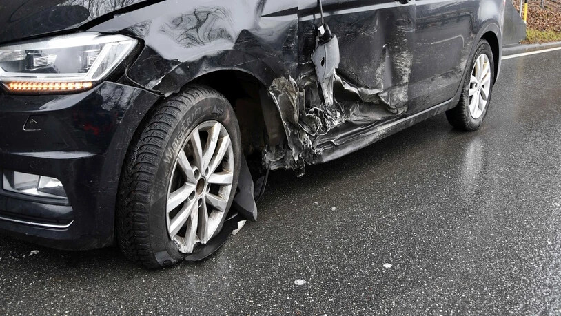 Nur Sachschaden: Bei einer Kollision in Chur wurden keine Personen verletzt.