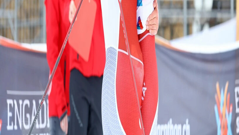 Freude pur: Giuliana Werro nach dem Zieleinlauf.