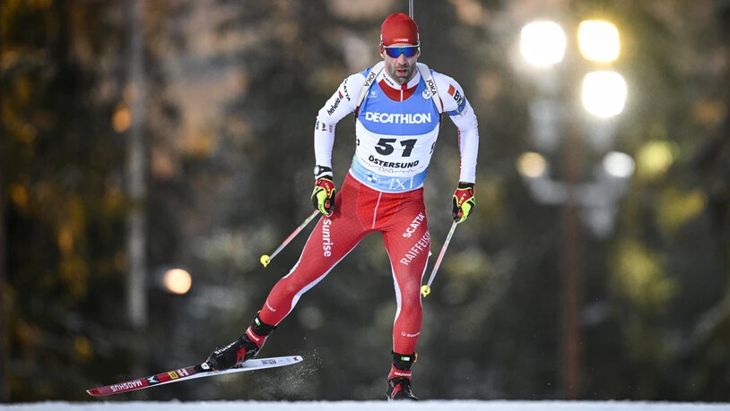 Rücktritt: Serafin Wiestner läuft beim Weltcup in Östersund. 