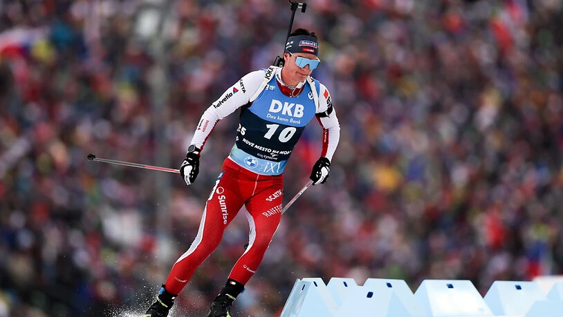 Niklas Hartweg gelang mit Rang 2 im Massenstart-Rennen in Oslo ein wunderbarer Saisonabschluss