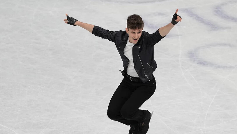 Lukas Britschgi zeigte auch im WM-Kurzprogramm eine starke Leistung