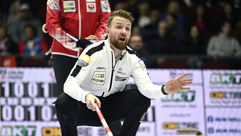 Skip Yannick Schwaller hat bisher alles im Griff