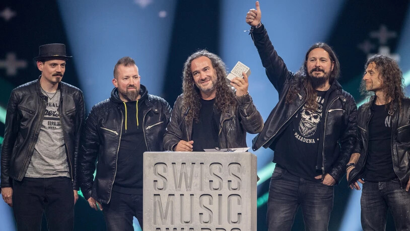 Grund zum Jubeln: Für ihr Album «Felsafescht» gewinnen Megawatt einen Swiss Music Award.