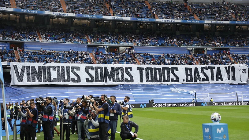 Die Fans solidarisieren sich mit Vinicius Junior