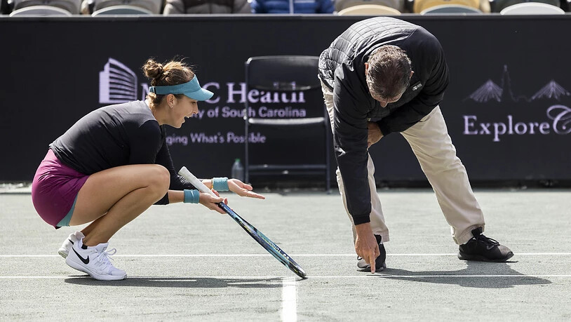 Seit dem WTA-Turnier in Charleston, South Carolina, auf grünem Sand bestritt Belinda Bencic kein Tennisturnier mehr