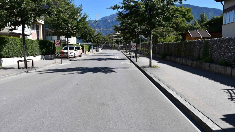 Ort des Geschehens: Hier geschah der Auffahrunfall