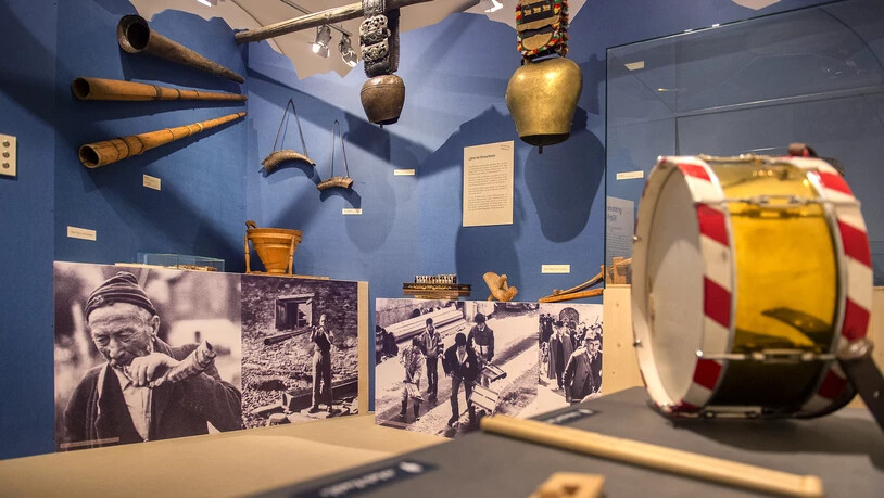 Vom Hirtenhorn bis zum Konzertinstrument: Im Rätischen Museum lässt sich die ganze Bandbreite der Volksmusik entdecken - in und über die Kantonsgrenze hinaus. 
