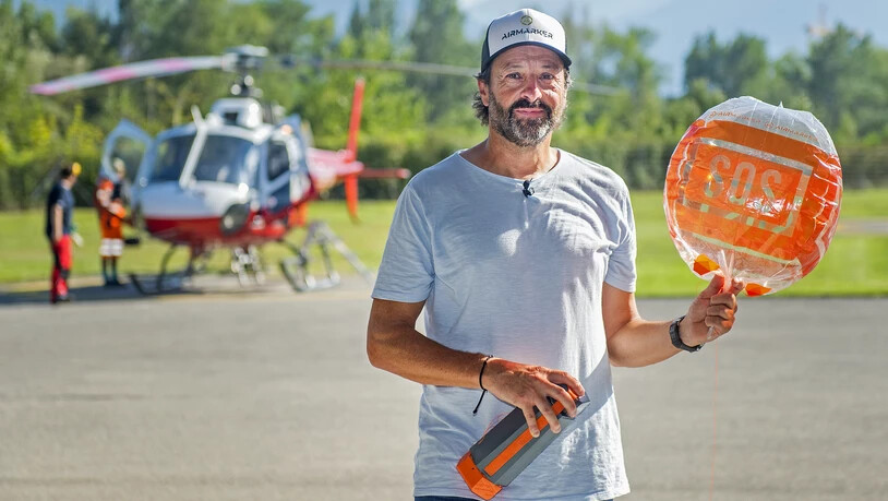 Rico Dürst aus Malans hat mit dem Ballonsystem Airmarker eine Weltneuheit für den Outdoormarkt entwickelt. Seine Innovation kann Leben retten - nun will er mit ihr am Markt abheben. 