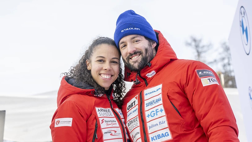 Melanie Hasler and Michael Vogt sind die Schweizer Trümpfe im Bobsport
