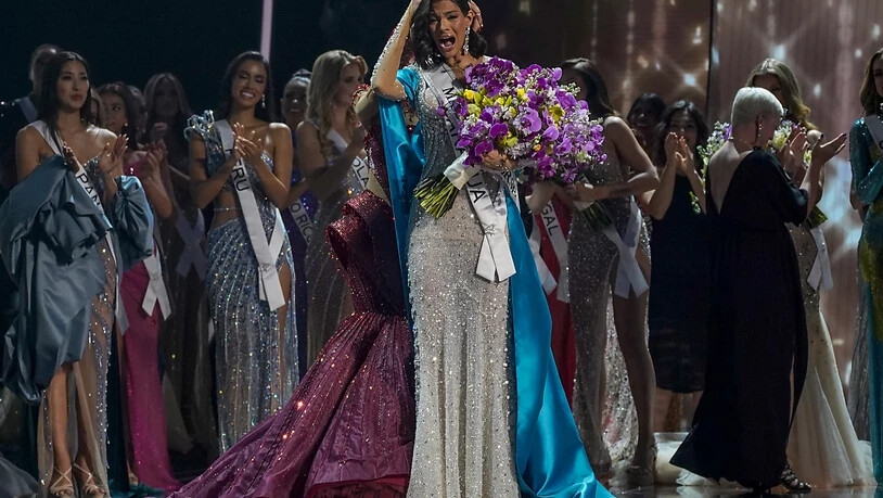 dpatopbilder - Miss Nicaragua Sheynnis Palacios wird im Rahmen der 72. Miss Universe-Wahl zur Miss Universe gekrönt. Foto: Camilo Freedman/dpa