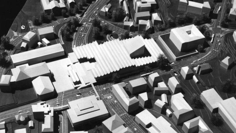 Versandet: Der Entwurf für ein neues Zürcher Schauspielhaus von Jørn Utzon, dem Architekten des Opernhauses in Sydney.