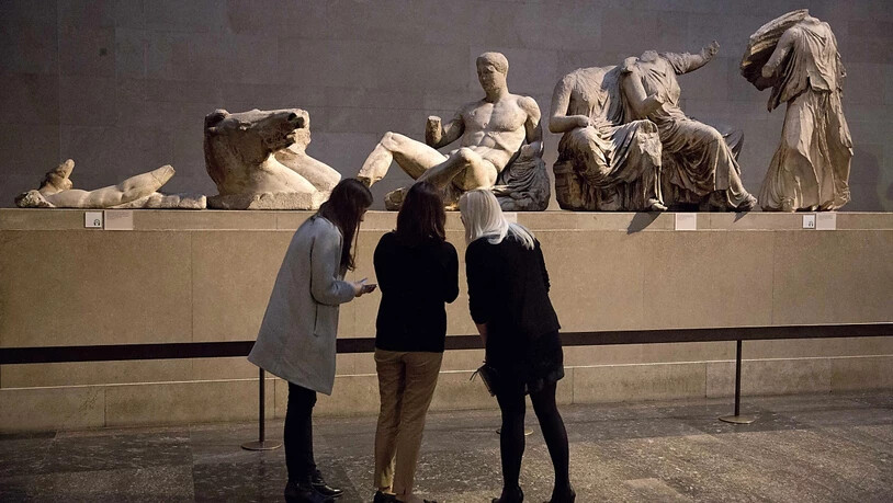 ARCHIV - Der Streit um die Rückgabe von Kunstschätzen aus dem British Museum an Griechenland hat einen diplomatischen Eklat ausgelöst. Foto: Matt Dunham/AP/dpa