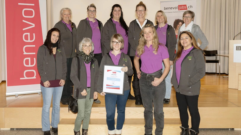 Frauenverein Igis: Das sind die Gewinnerinnen des Anerkennungspreises.