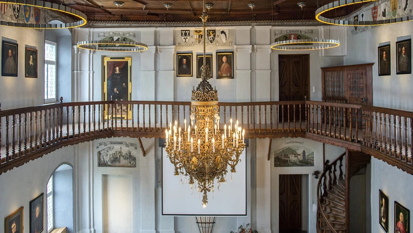 Hier soll das Herz des Bistums schlagen: Der Rittersaal im bischöflichen Schloss von Chur ist restauriert und wieder eröffnet worden. Neu steht er auch der Bevölkerung offen – für Anlässe aller Art.