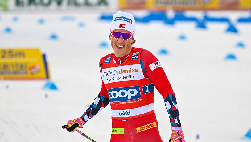 Norwegens Langlauf-Star Johannes Hösflot Klaebo feierte im Skiathlon von Trondheim seinen 70. Weltcupsieg