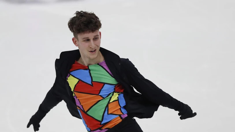 Lukas Britschgi in seinem Element