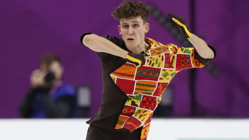 Die Sprünge gelangen Lukas Britschgi in der Kür an den Europameisterschaften nicht nach Wunsch