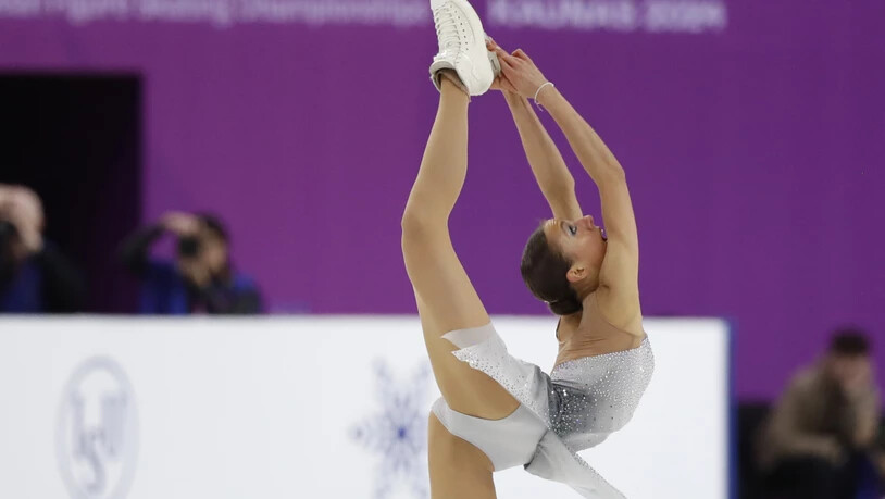 Nur die Krönung fehlte: Livia Kaiser zeigte an der EM in Kaunas auch eine starke Kür