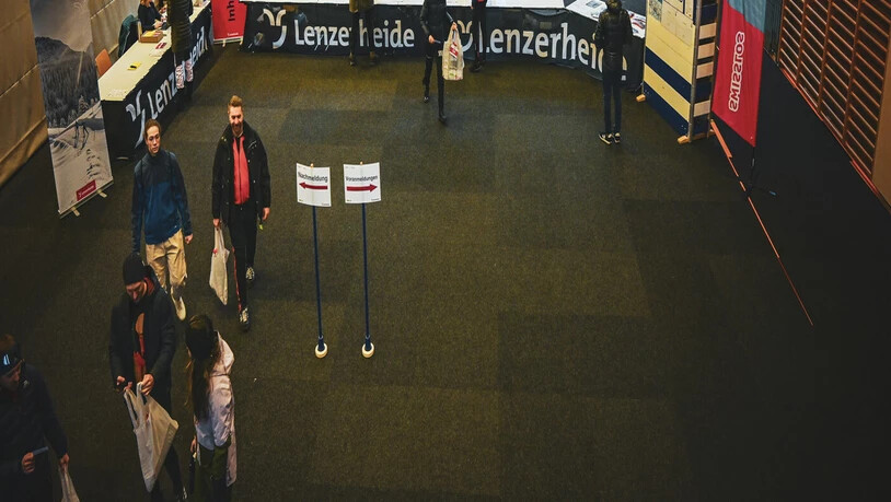 Einblick hinter die Kulissen: Bei der Startnummerausgabe ist alles bereit. 