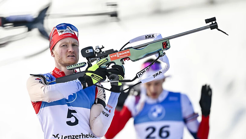 Überzeugte einmal mehr am Schiessstand: Sebastian Stalder