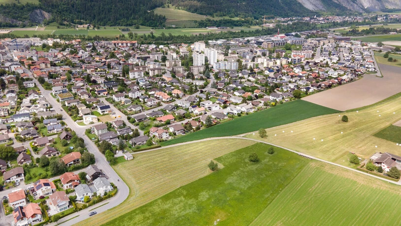 Entscheidung gefallen: Der Finanzierung der Strassenverbindung Süd-Ost wurde zugestimmt. Im Bild die Via Musel (links) und Via Sid (rechts), die miteinander verbunden werden sollten.