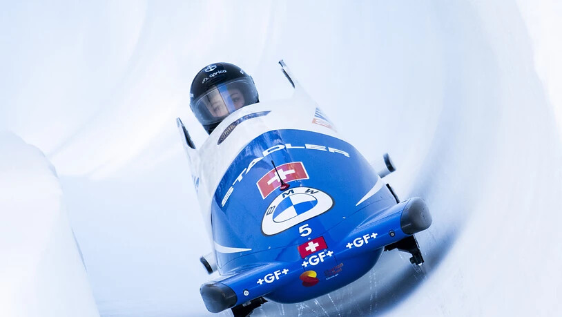 Melanie Hasler klassiert sich im Eiskanal von Sigulda im Monobob als EM-Fünfte