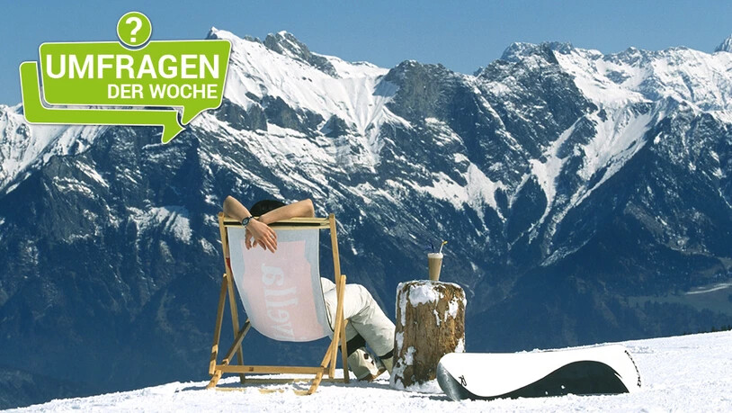 Die Umfrage zeigts: Ihr geniesst einen Skitag auch ohne Alkohol.