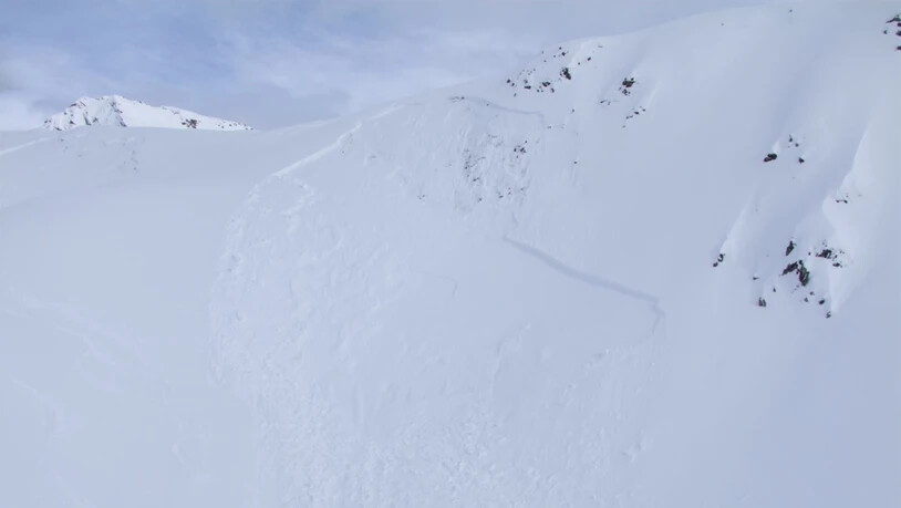 Lawine am Erezberg: Hier wurde ein Skitourenfahrer mitgerissen und schwer verletzt.