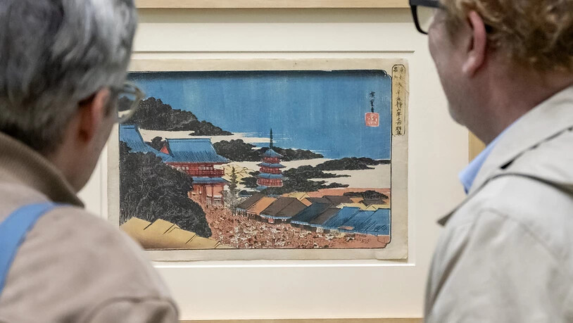 Faszinierend detailreich: Die Farbholzschnitte in der aktuelle Ausstellung "Made in Japan, Farbholzschnitte von Hiroshige, Kunisada und Hokusai im Kunstmuseum Basel".