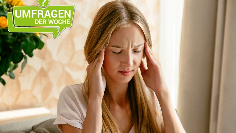 Die Umfrage zeigts: Die Wenigsten von euch haben regelmässig Kopfschmerzen.