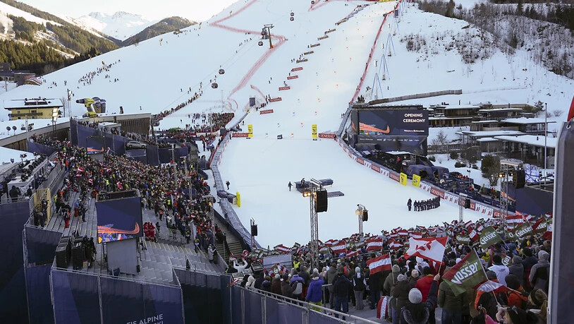 Alles ist angerichtet für die alpine Ski-WM in Saalbach